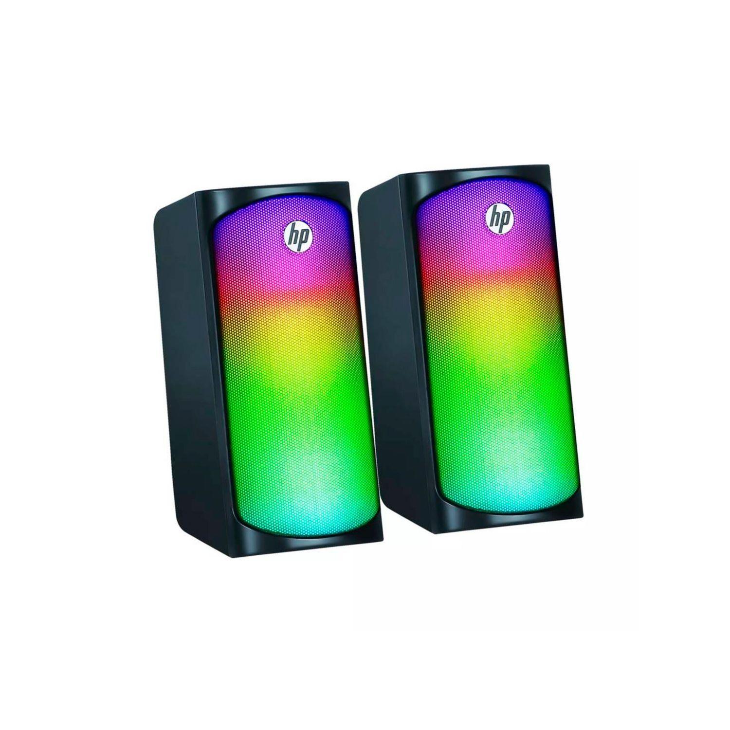 Parlantes Gamer HP DHE-6004 RGB USB Jack 3.5 mm-2