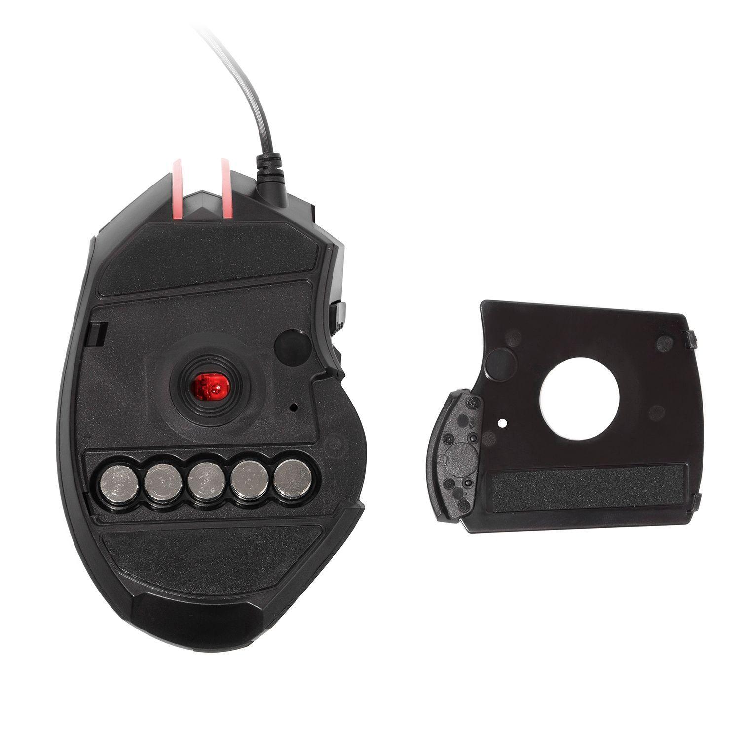 Mouse Gamer Alámbrico Nibio Gear MG1000 USB-4