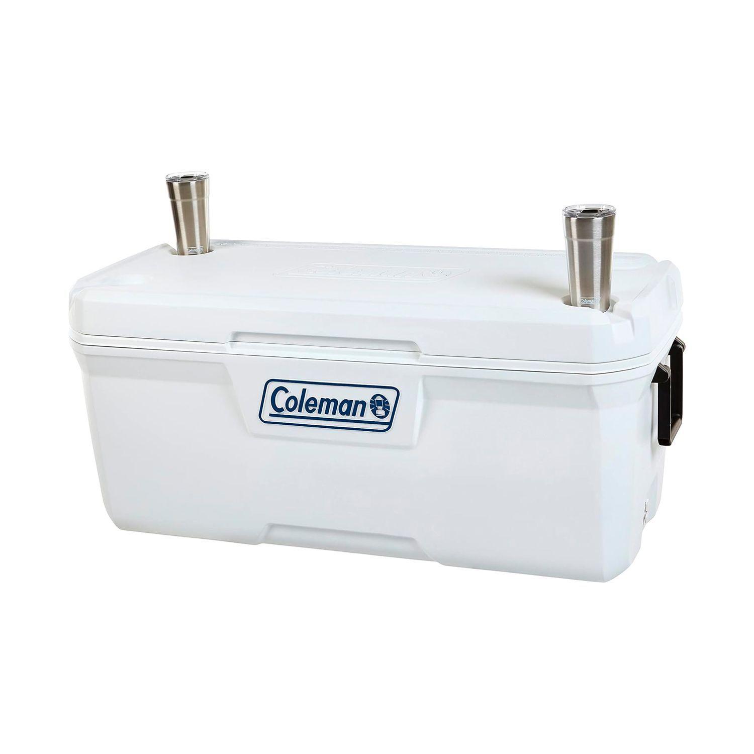 Cooler Coleman 316 120QT Blanco-2