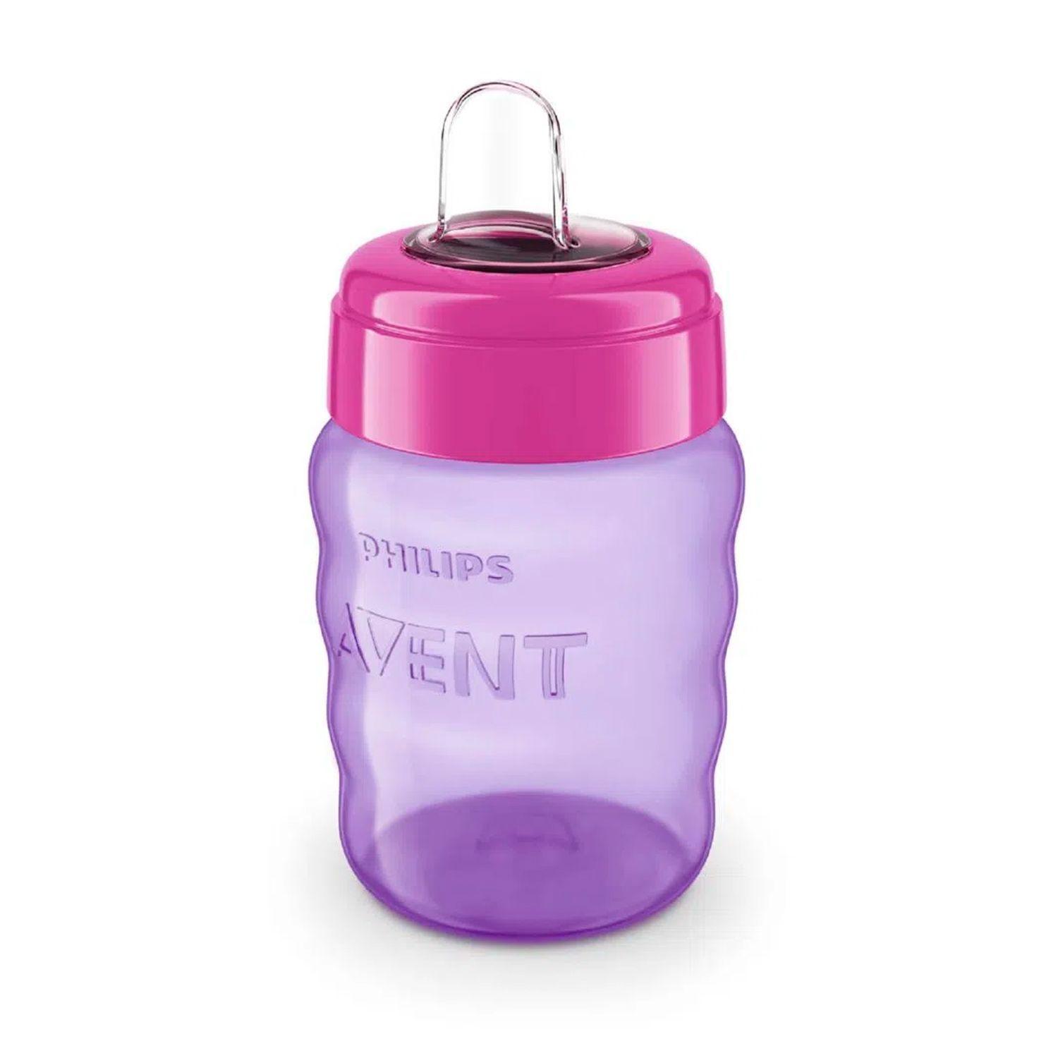 Vaso Con Boquilla Avent 9m+ niña 260ml Libre BPA-0