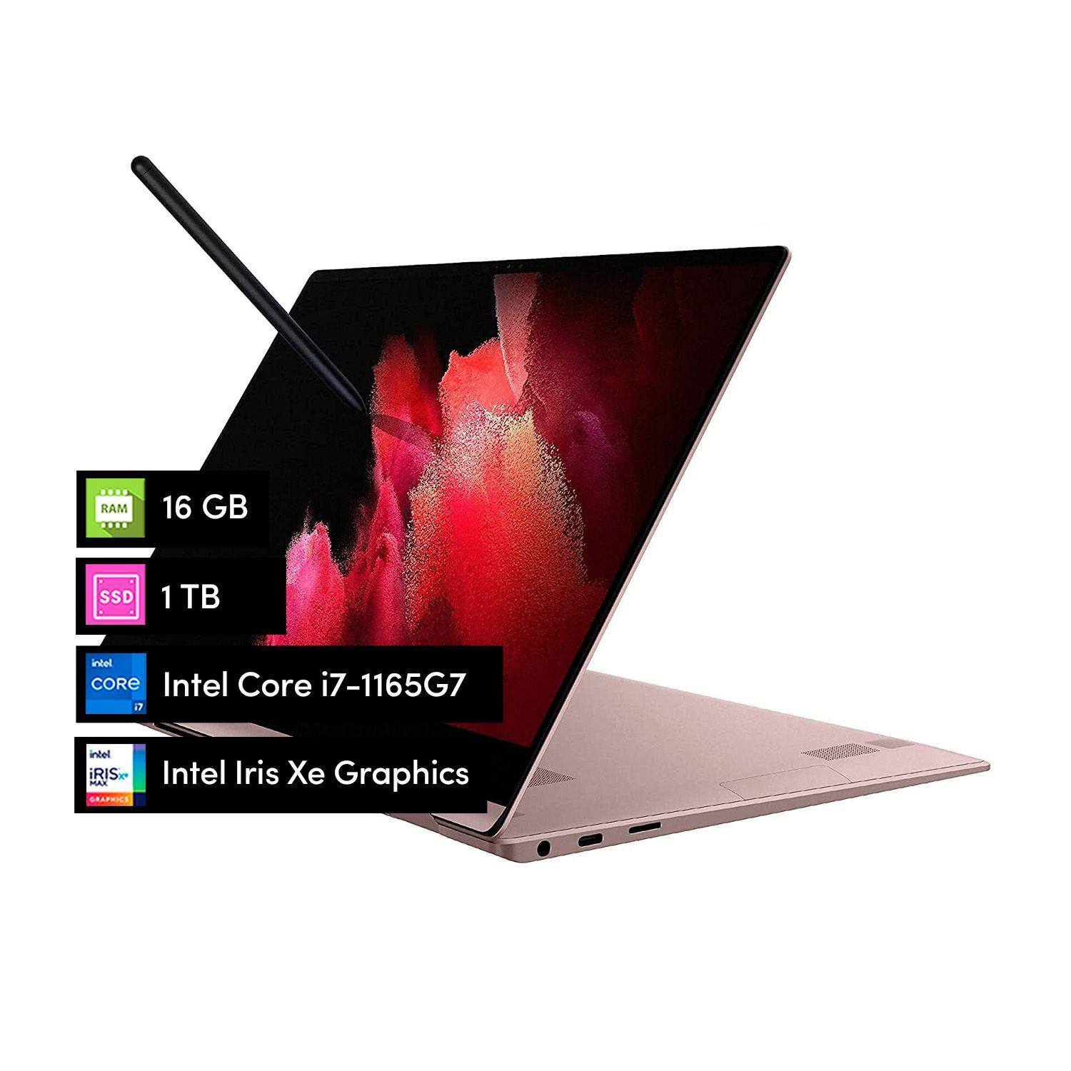 Notebook 2 en 1 Samsung Galaxy Book Pro i7 16GB 1TB SSD 15.6 Rose-0