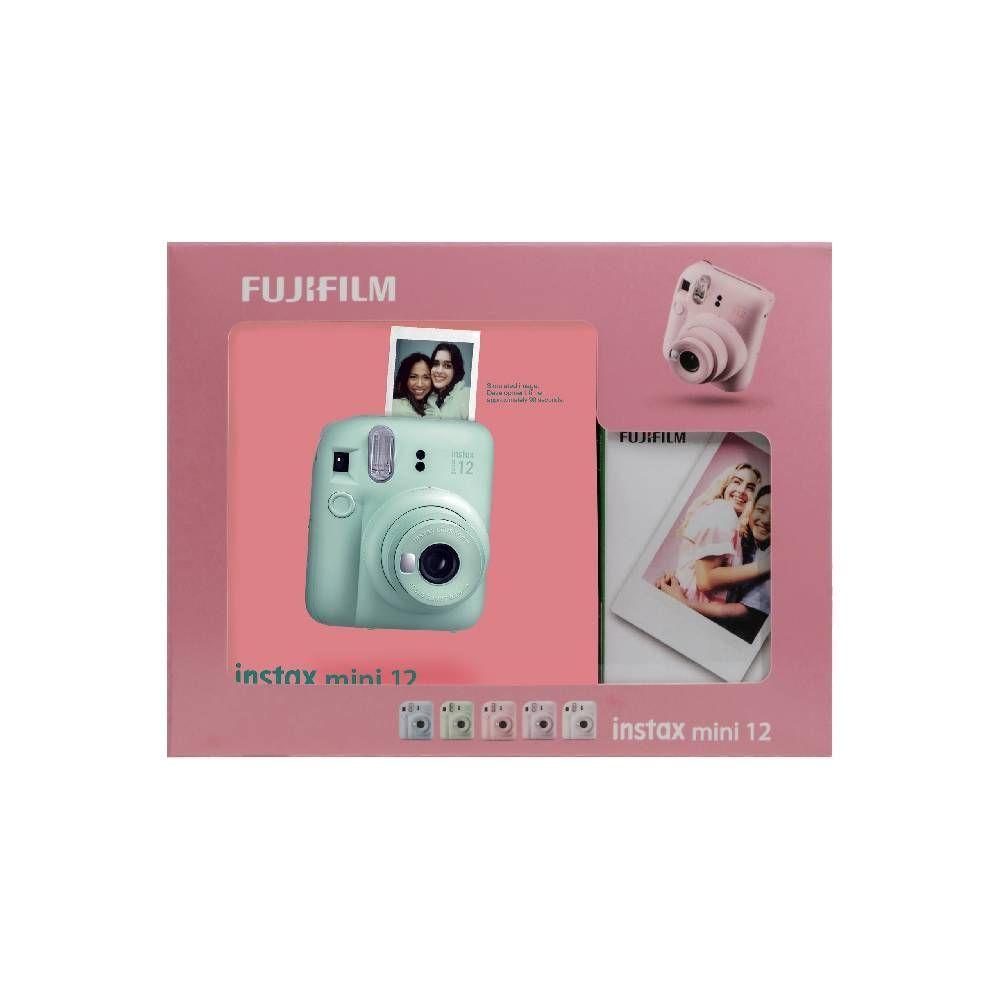 Kit Cámara Instantánea Instax Mini 12 Green + Film 10-3