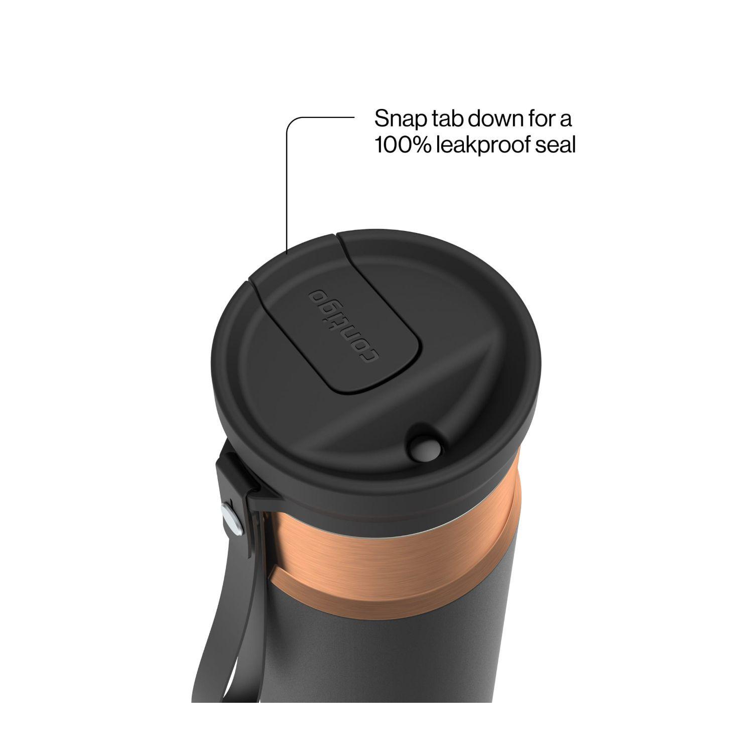 Mug Termico Contigo Snapseal 710ml Negro Cobre-3