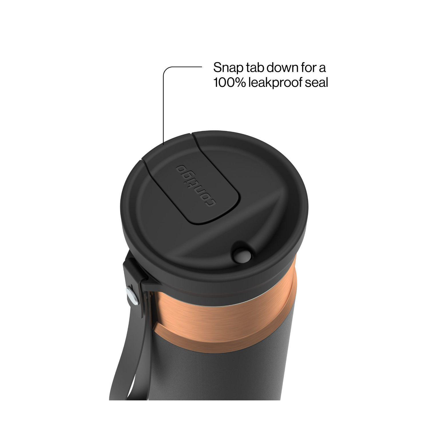 Mug Termico Contigo Snapseal 710ml Negro Cobre-3