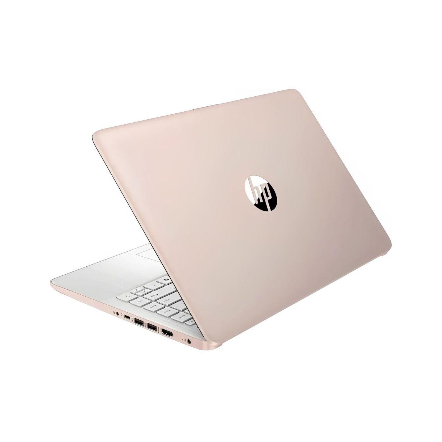 Notebook HP Intel N150 4GB 128GB 14' HD Rose Gold Win11-2