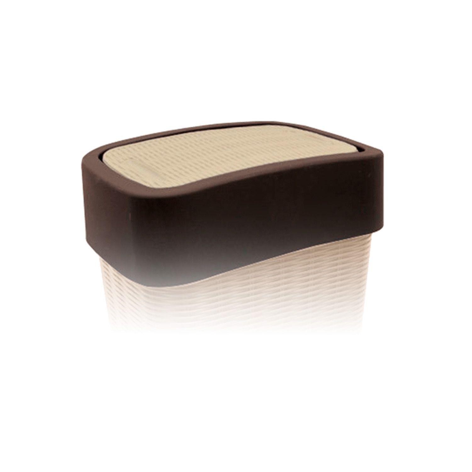 Tacho de Basura Ratan Vaiven Slim 40LT Beige-2