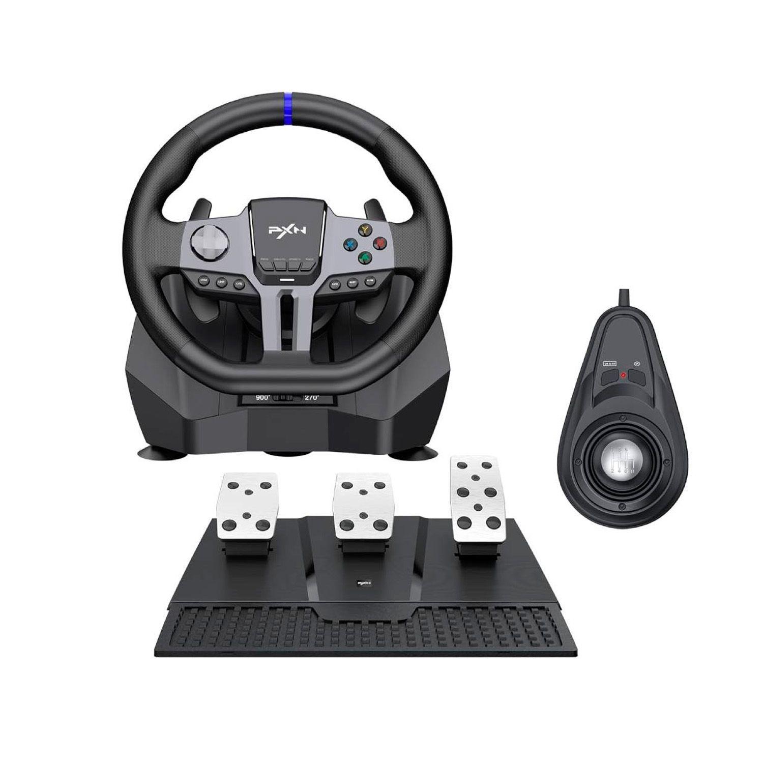 Volante de Carrera Gamer PXN V9 Gen 2 PC PS XBOX-3