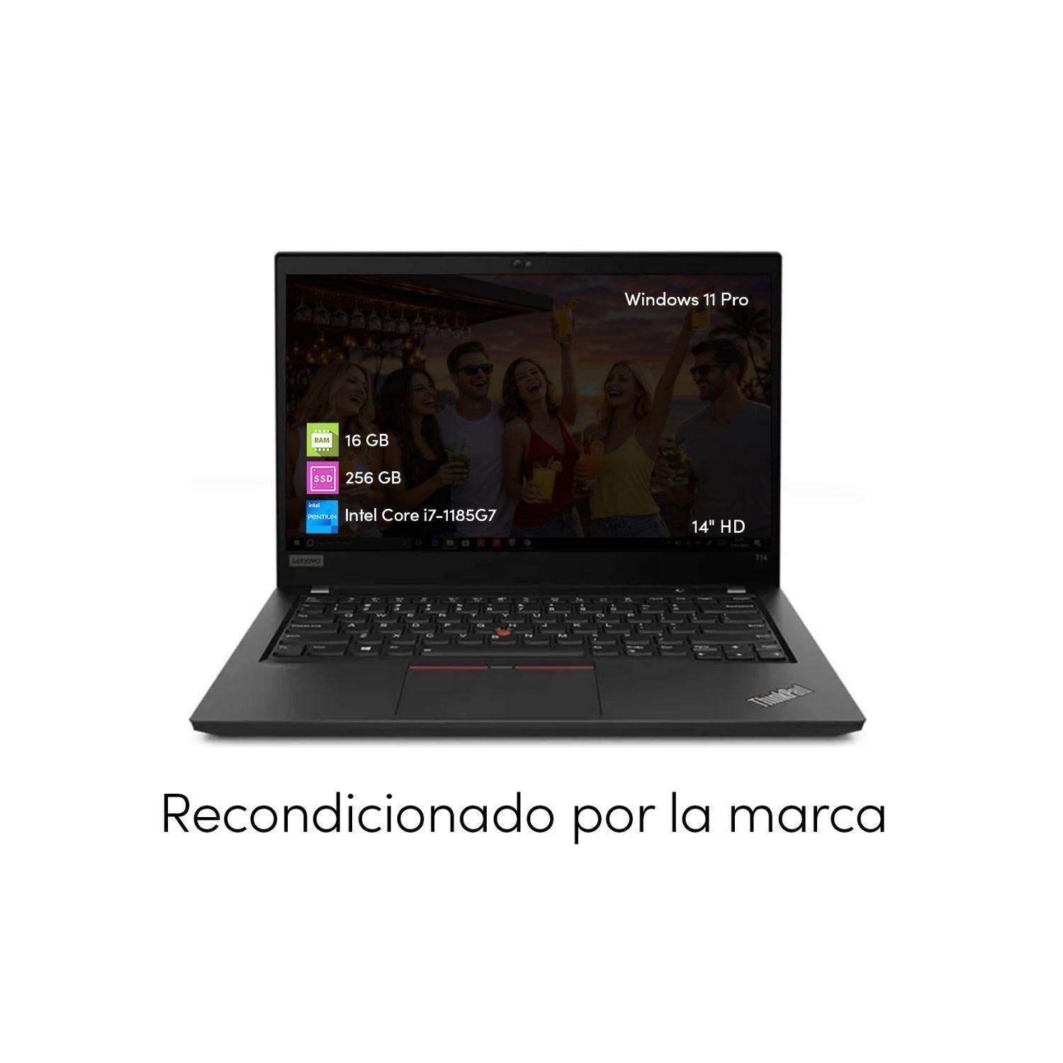 Notebook Lenovo ThinkPad Core i7 16GB 256GB SSD 14 FHD W11Pro-1