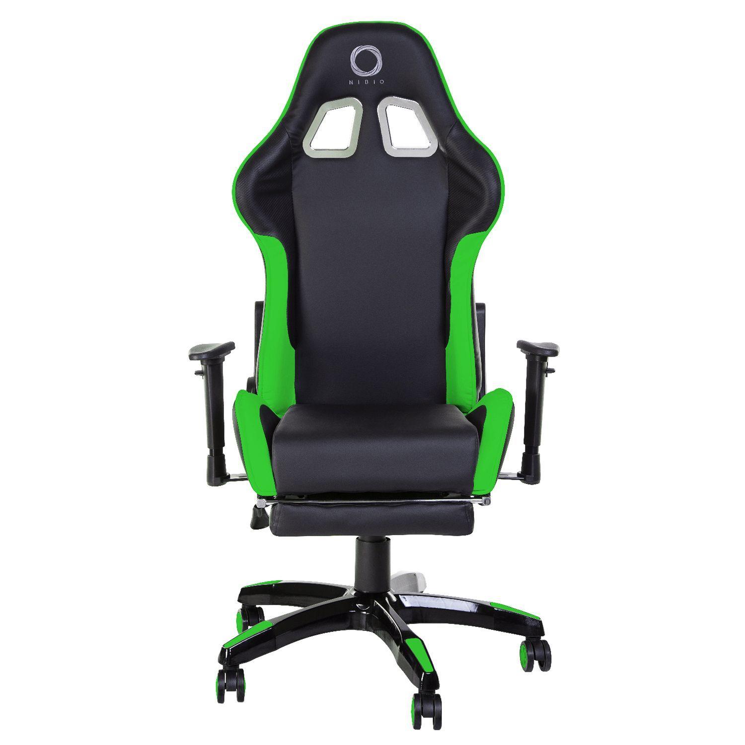 Silla Gamer Nibio Destroyer Verde-1