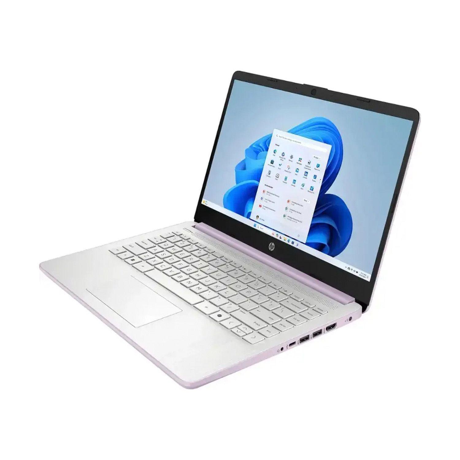 Notebook HP Intel N150 4GB 128GB UFS 14 HD W11 Tactil Lavanda-2