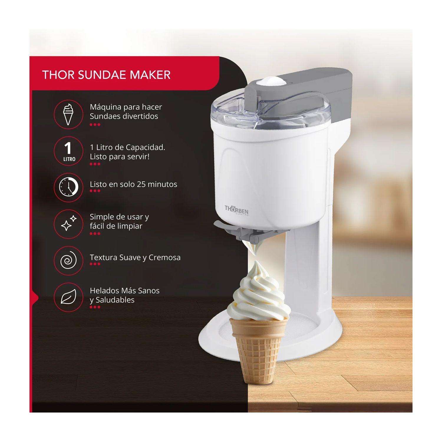 Maquina de Helados Thorben Sundae Maker 1L-3