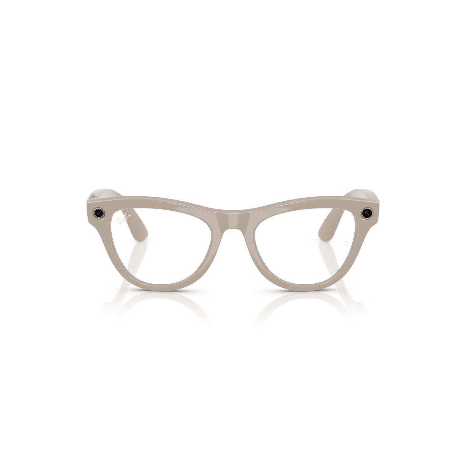 Lentes Inteligentes Meta Skyler Gen 1 Gris Brillante Cristal Transitions-3