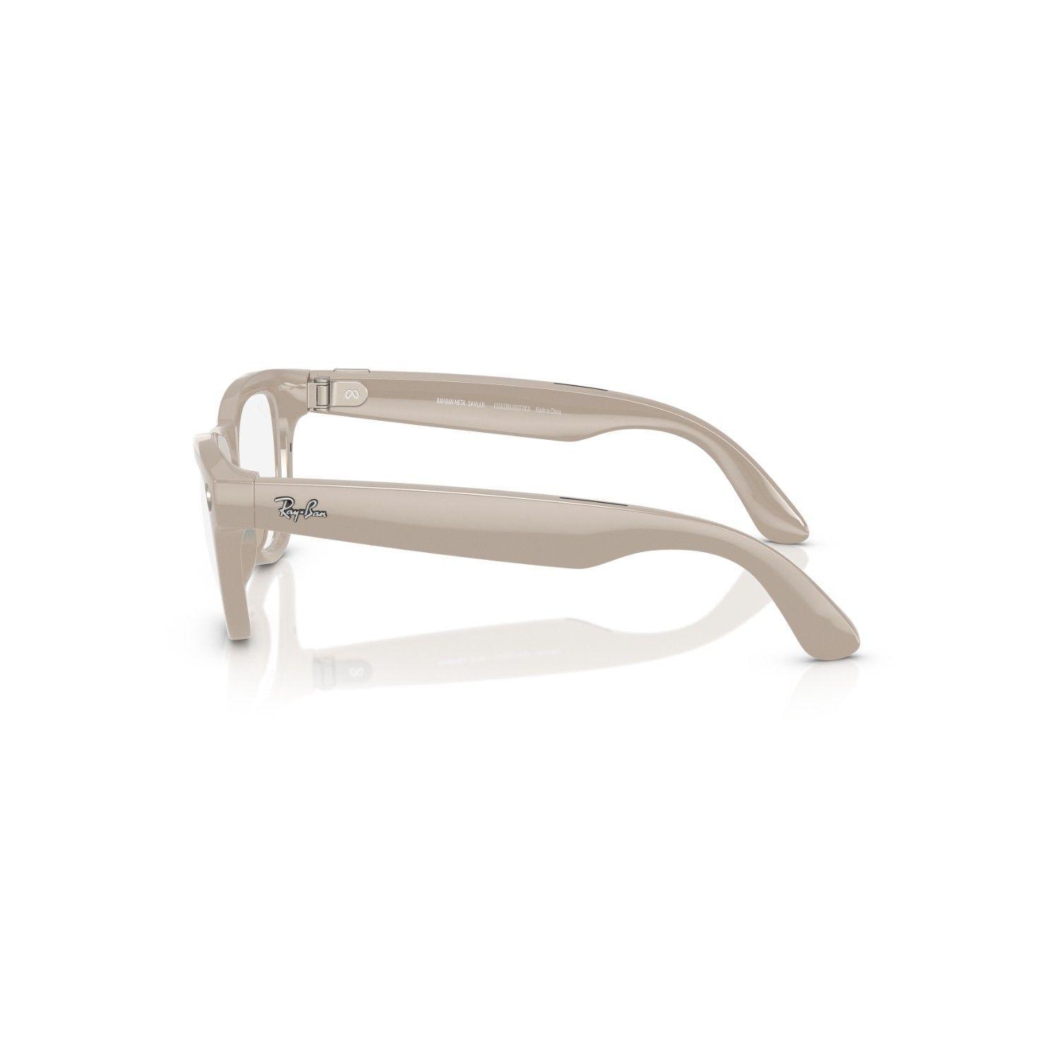 Lentes Inteligentes Ray Ban Meta Skyler Gen 1 Gris Brillante Cristal Transitions-2