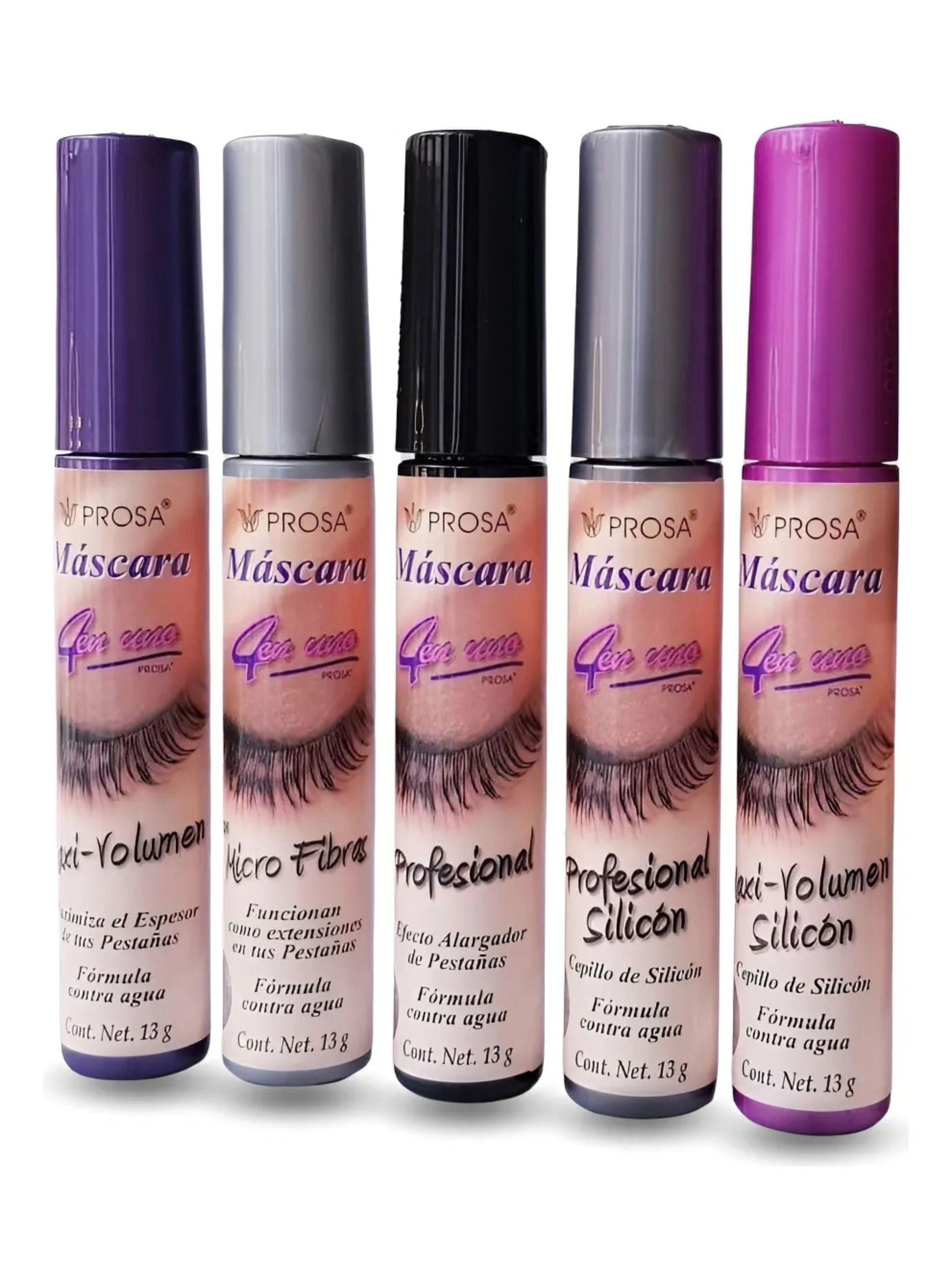 Pack Mascaras De Pestañas Colección Waterproof Prosa-0