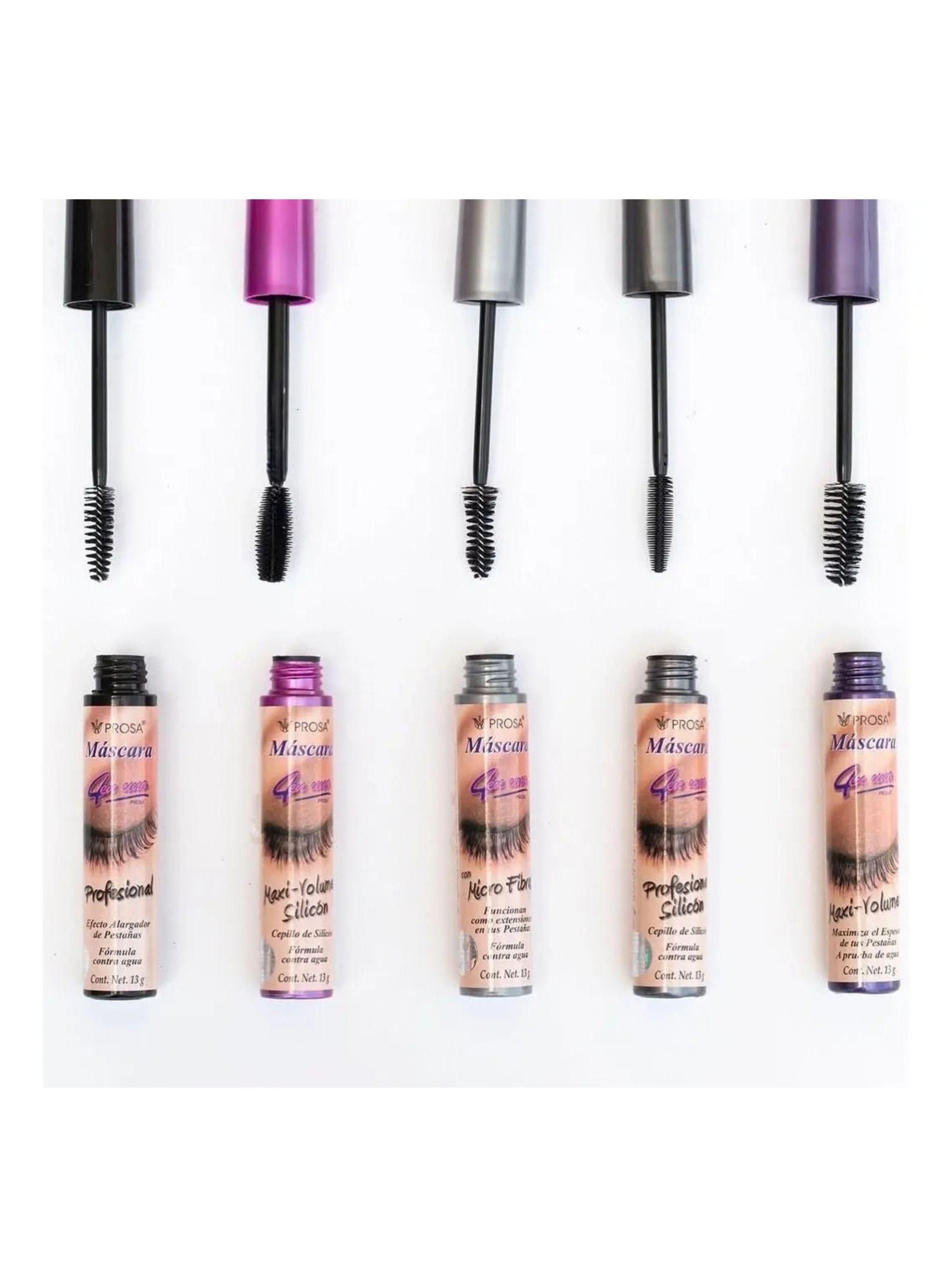 Pack Mascaras De Pestañas Coleccion Waterproof 13gr Prosa-1
