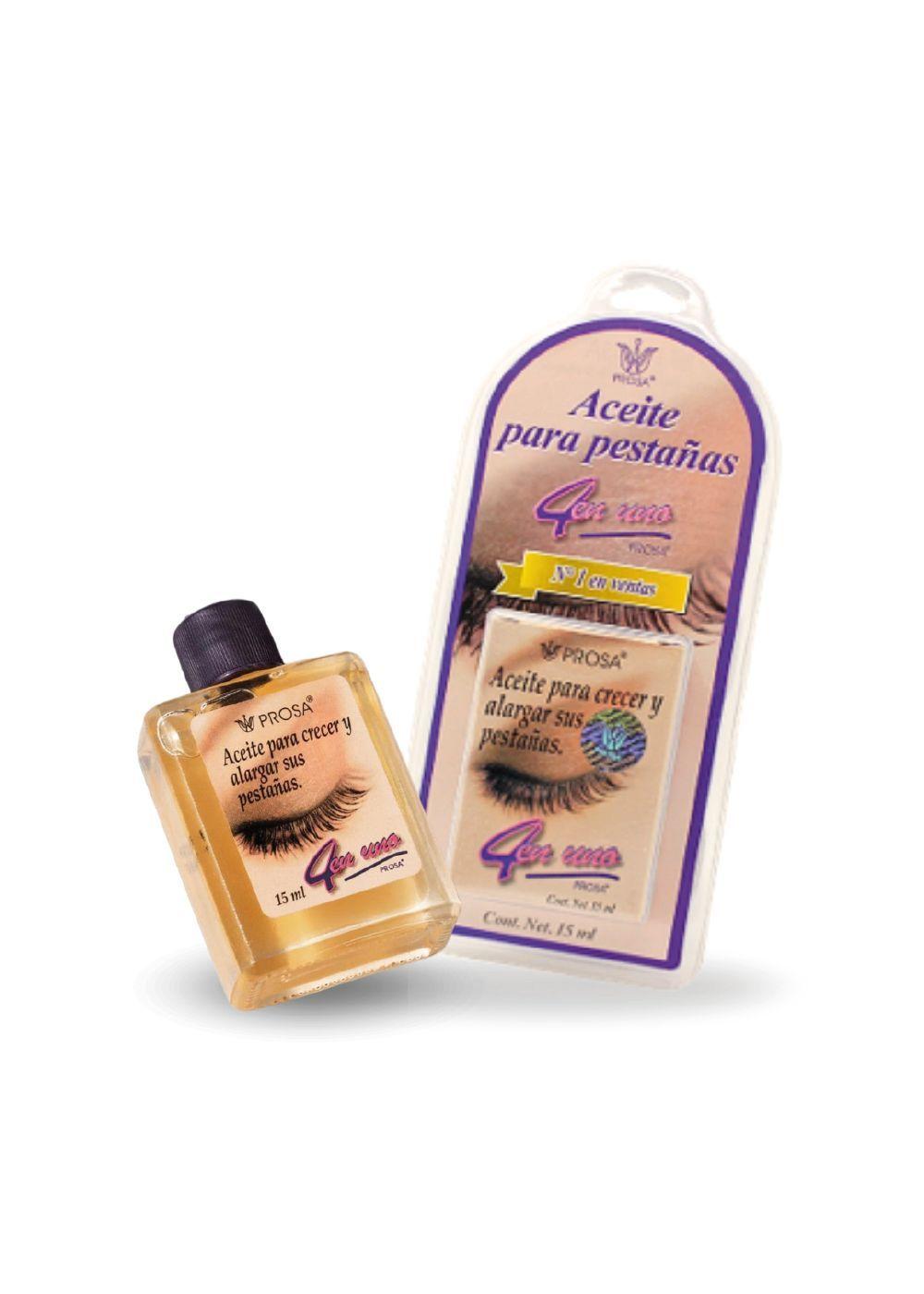 Pack Mascara de Pesta as Profesional Silicon Waterproof Aceite Alargador Prosa-5