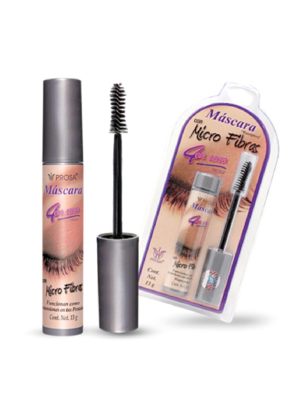 Máscara de Pestañas Micro Fibras Waterproof Prosa -4