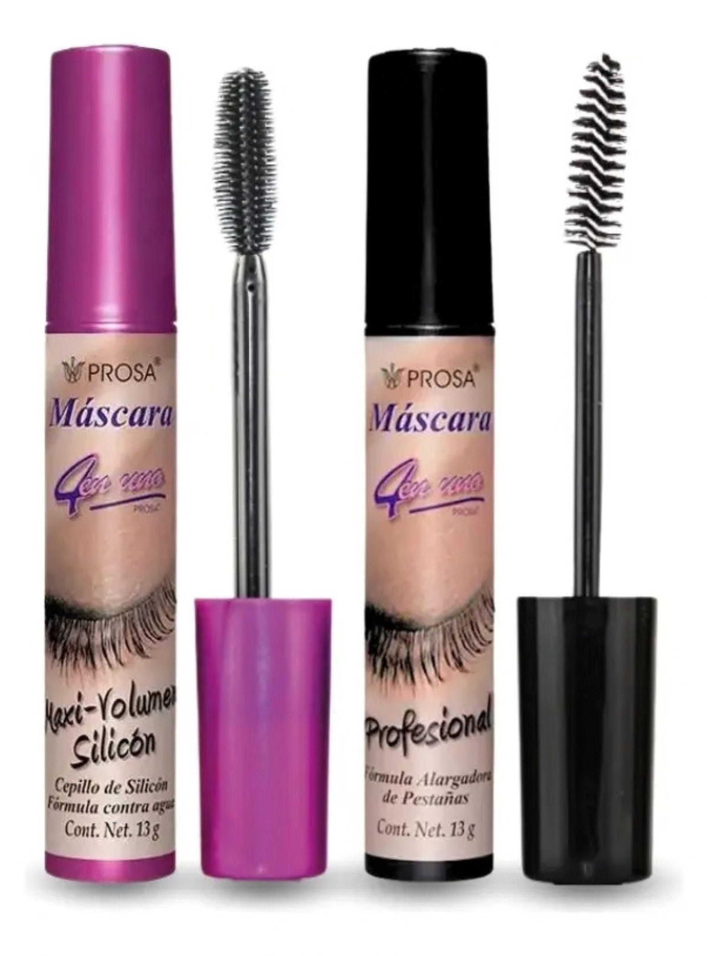 Pack Mascara de Pestañas Maxi Volumen Silicon + Profesional Prosa-0