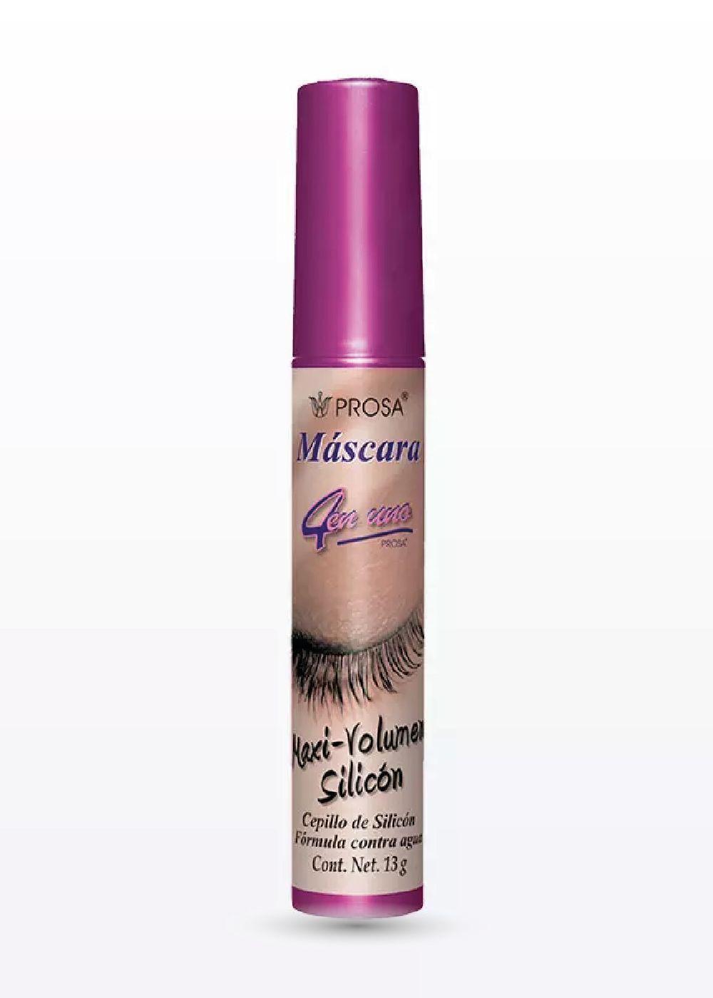 Pack Mascara de Pesta as Maxi Volumen 4 En 1 Silicon Profesional Prosa-3