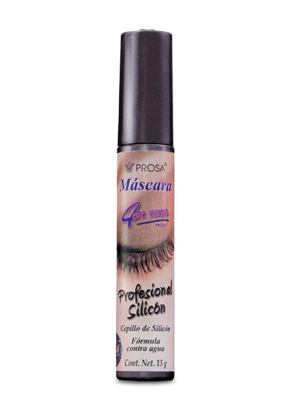 Pack Mascara de Pesta as Maxi Volumen 4 En 1 Silicon Profesional Prosa-4