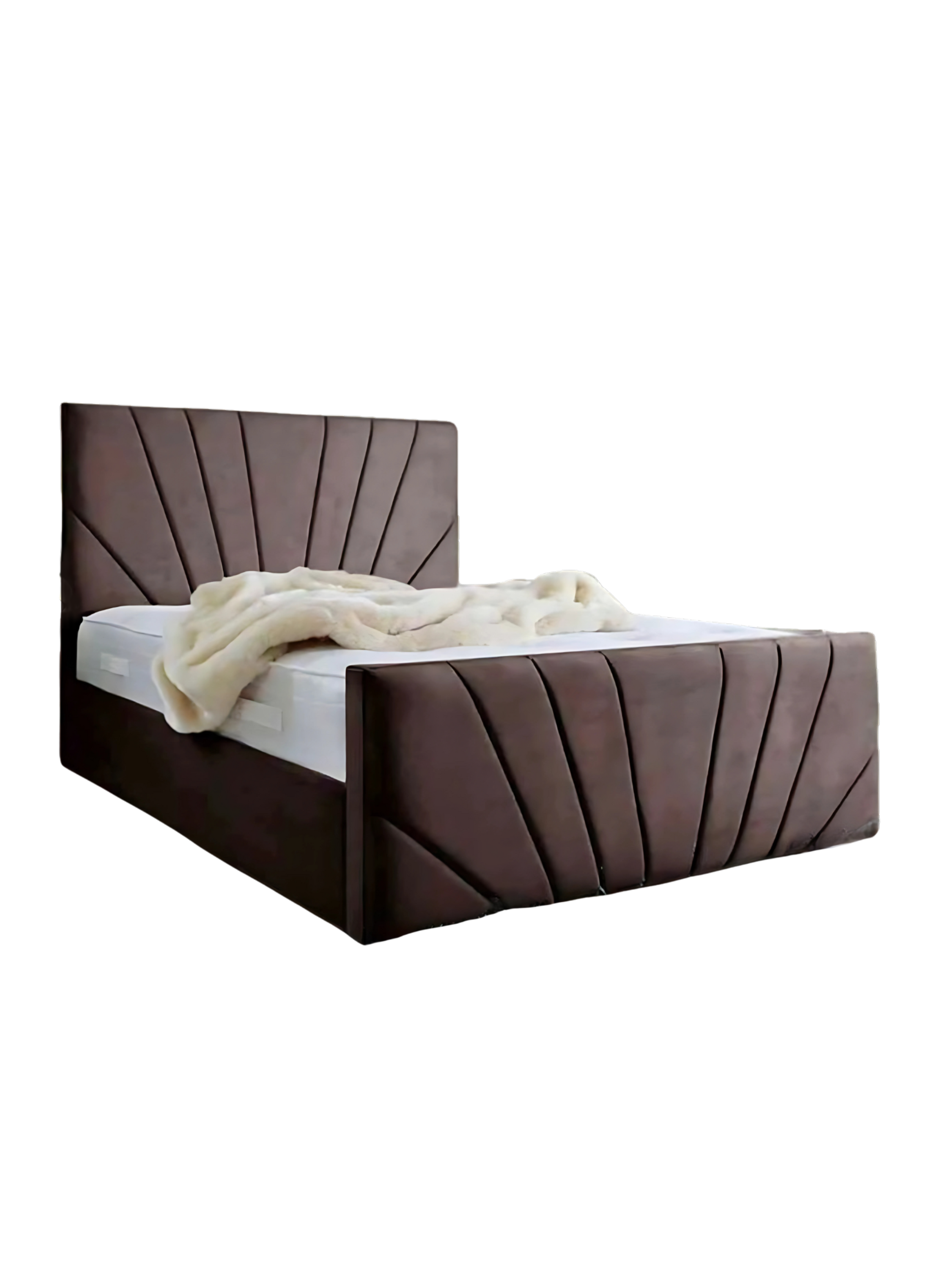 Base De Cama Americana Doble Respaldo SuperKing Lino-0