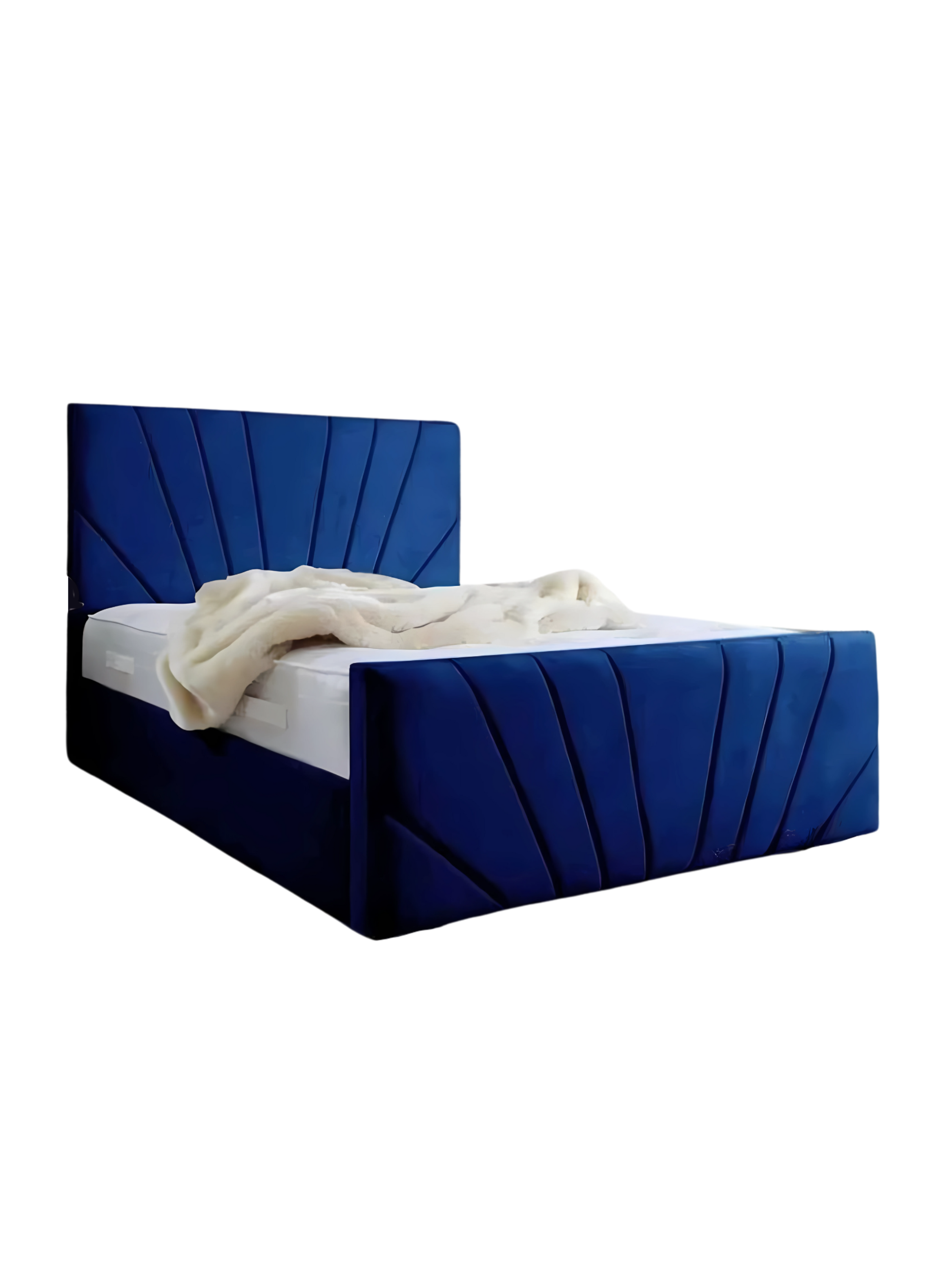 Base De Cama Americana Doble Respaldo SuperKing Lino-0