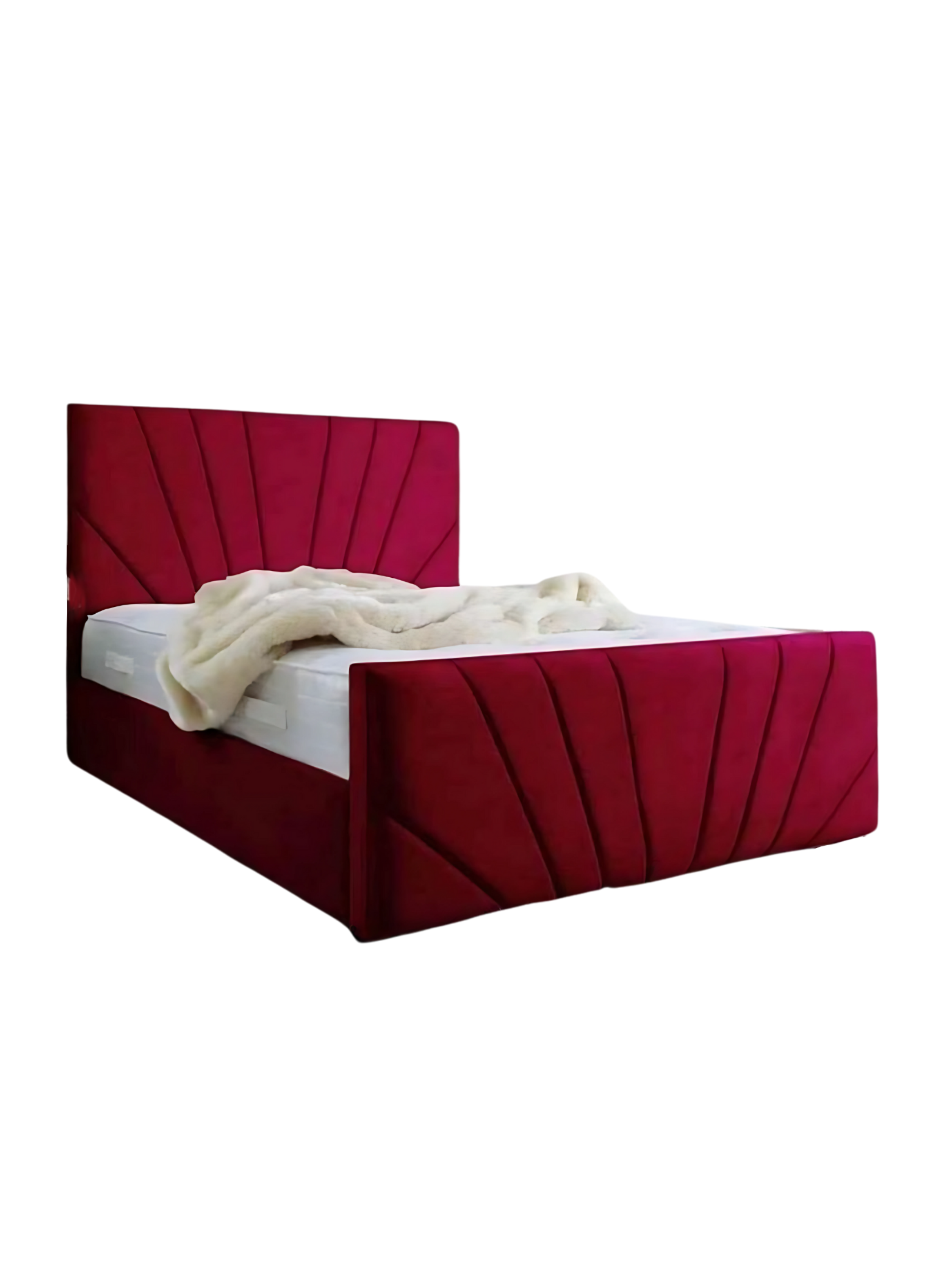 Base De Cama Americana Doble Respaldo SuperKing Lino-0
