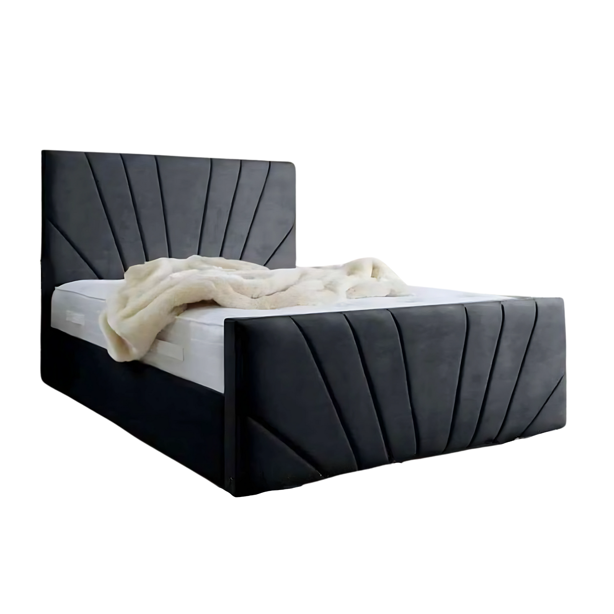 Base De Cama Doble Respaldo Full -1