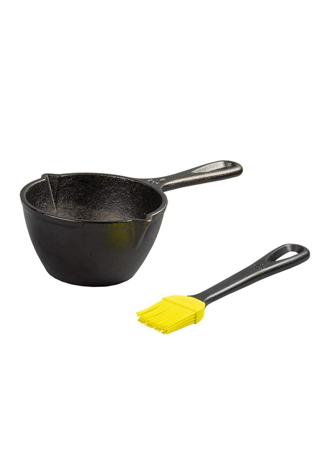 Set Olla para Derretir y Pincel Silicona-0