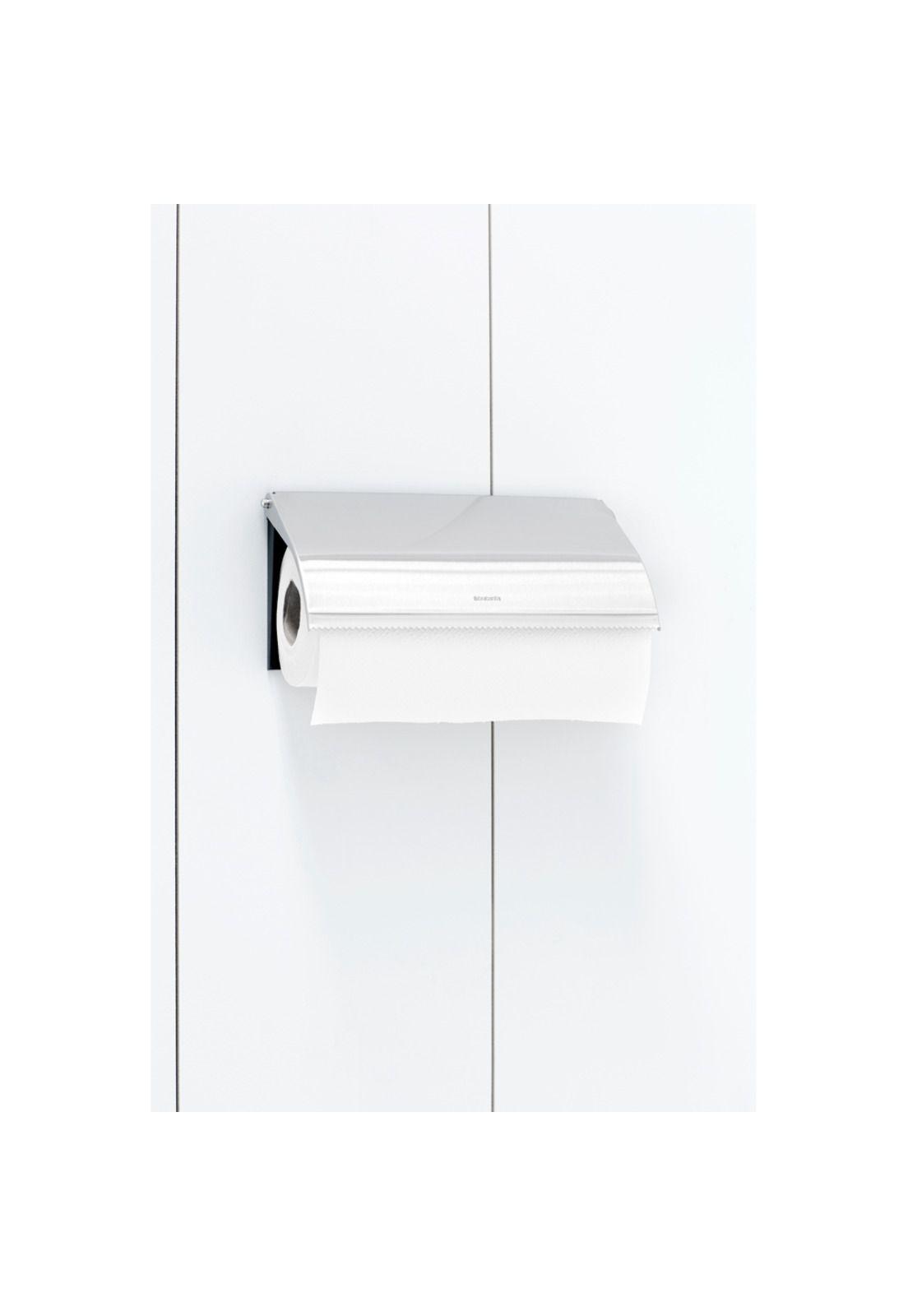 Porta Rollo papel de cocina de pared Matt Steel-3