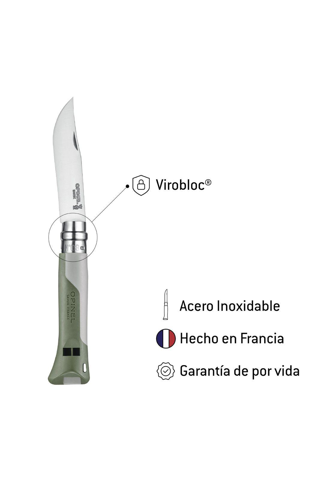 Cuchillo Opinel N°08 Horizon Caqui-2