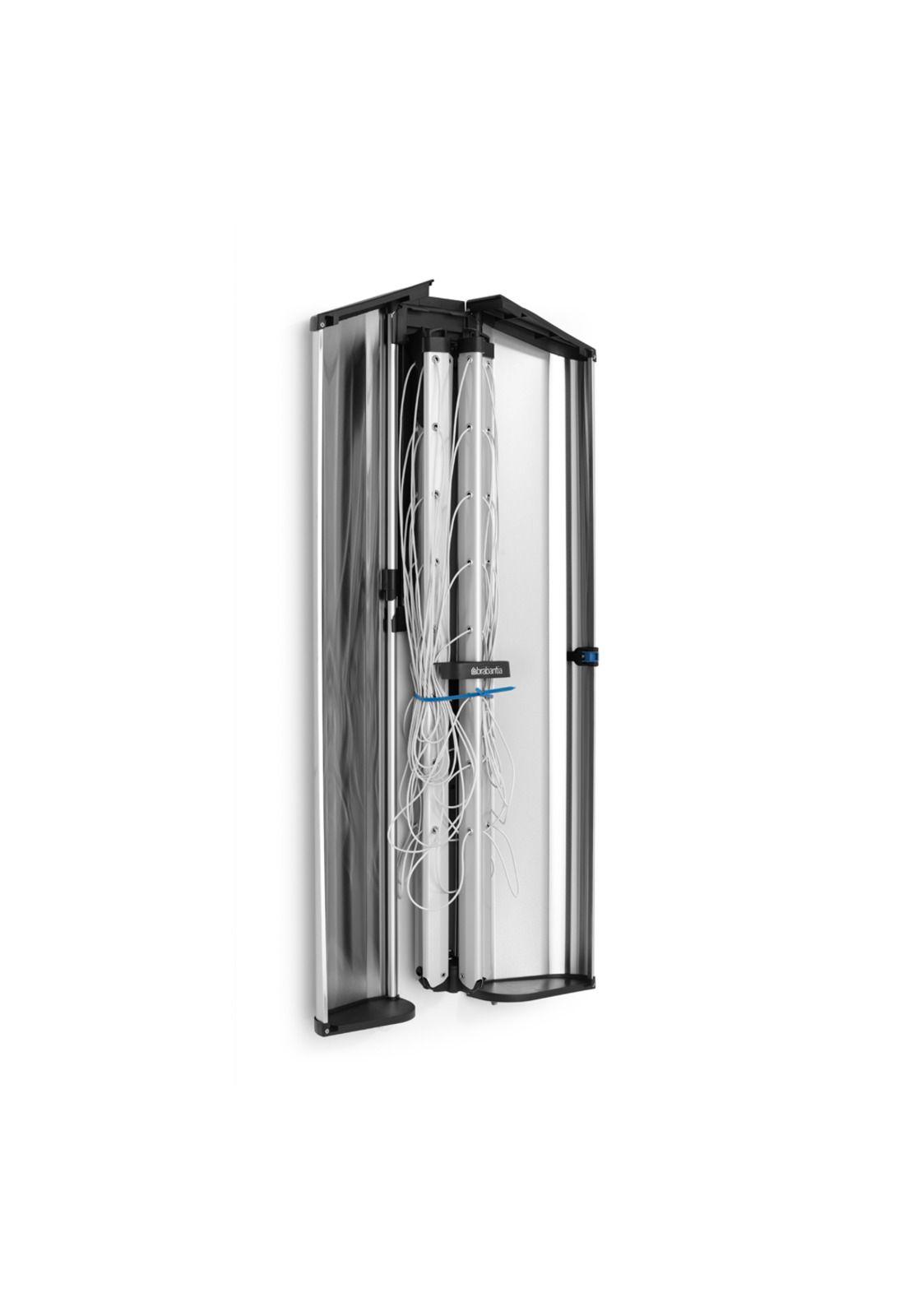 Tendedero Wallfix 24 Mt + caja protectora Metallic Grey-2