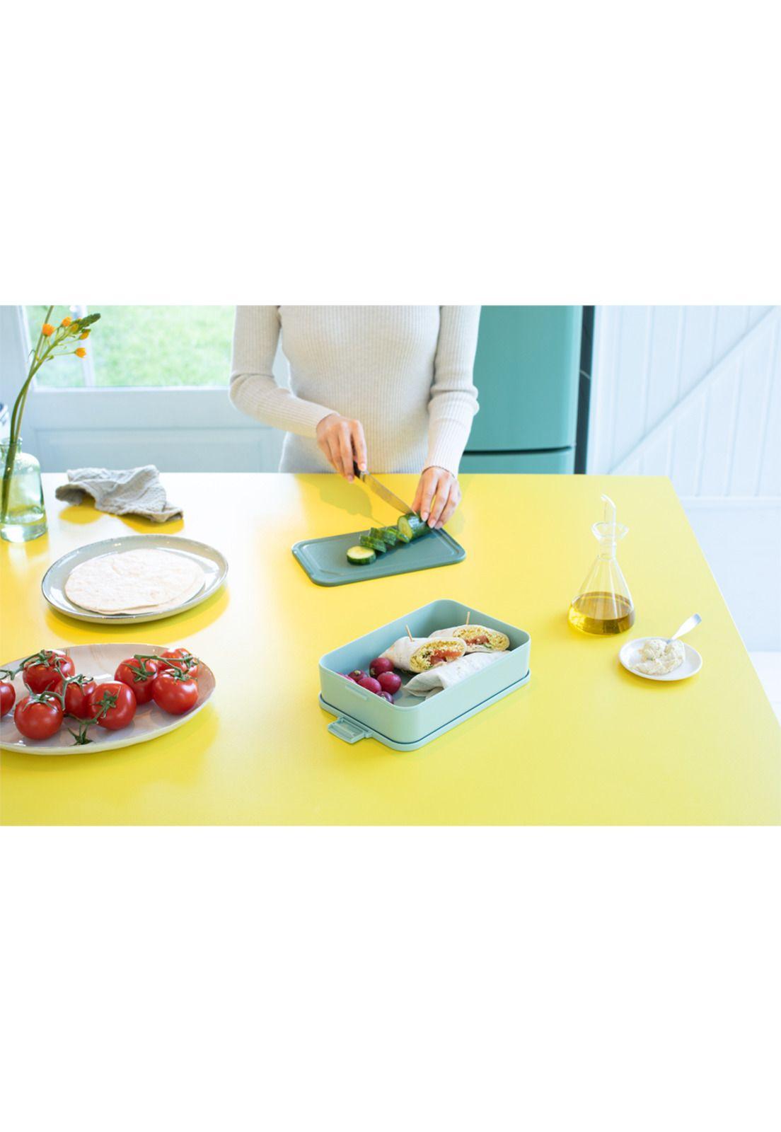 Contenedor para almuerzo Make & Take Grande Jade Green-5