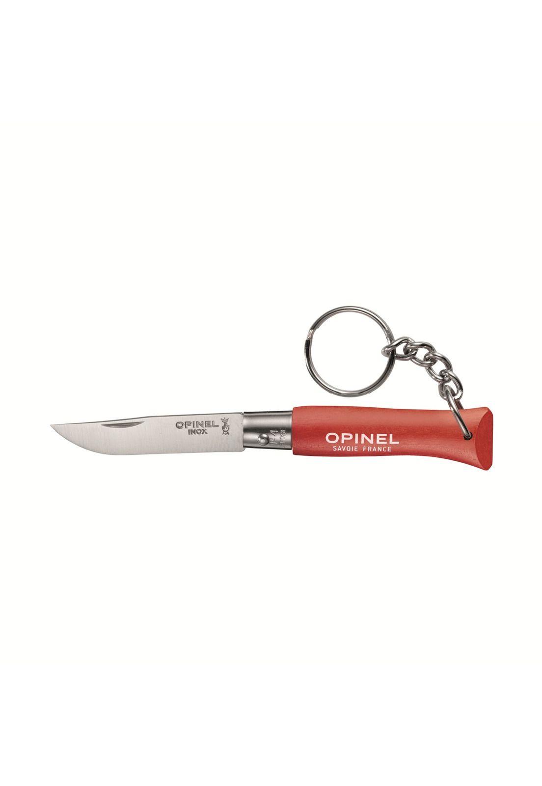 Cuchillo Opinel N°4 llavero Rojo-0
