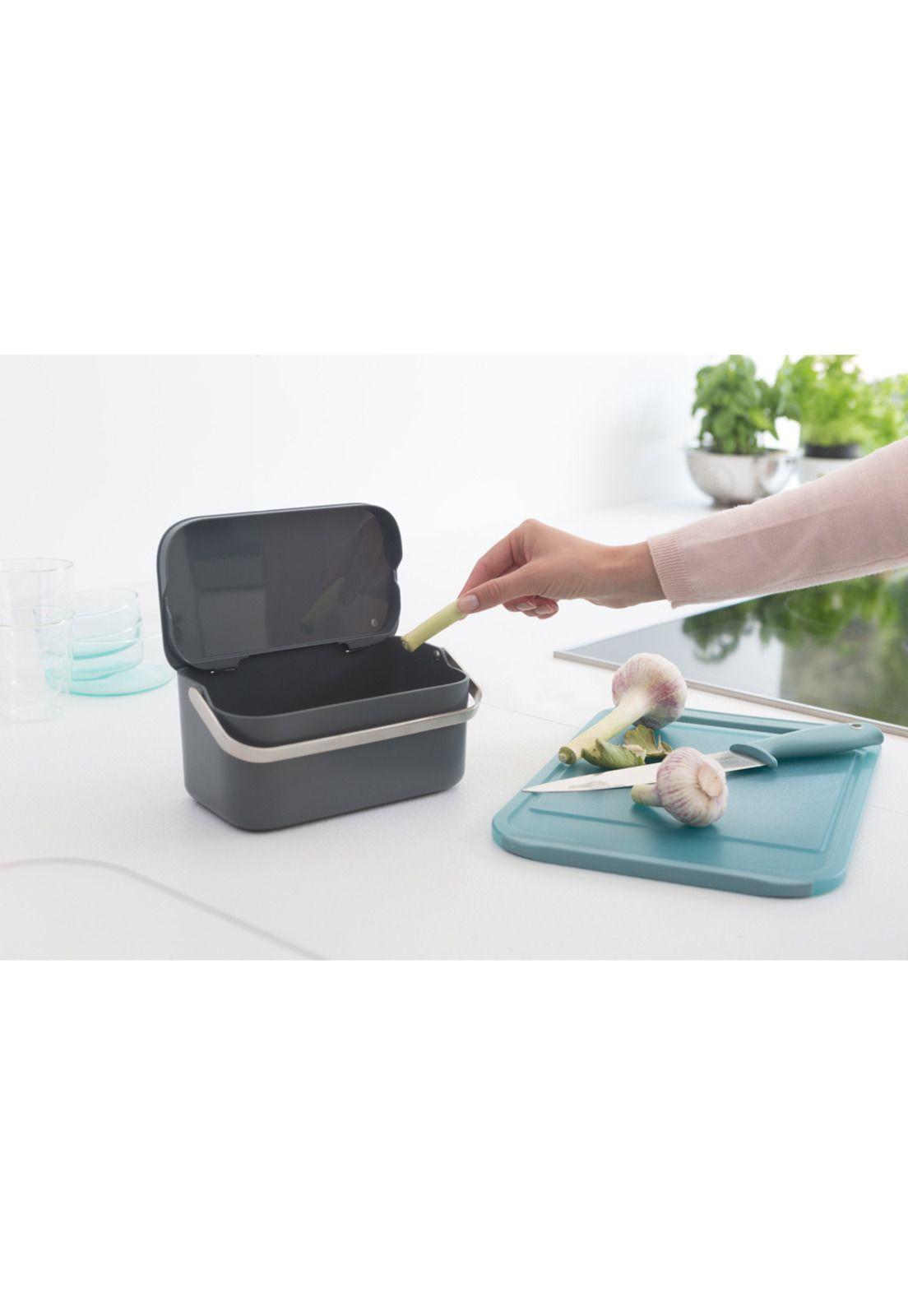Contenedor para desperdicios SinkSide 1,8 Lt Dark Grey-4
