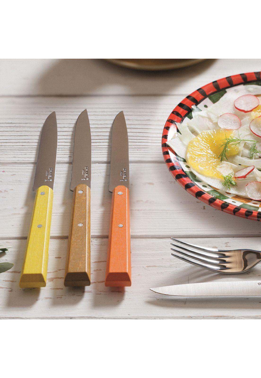Cuchillos Opinel N°125 Bon Appétit Agrumes - 4 unidades-1