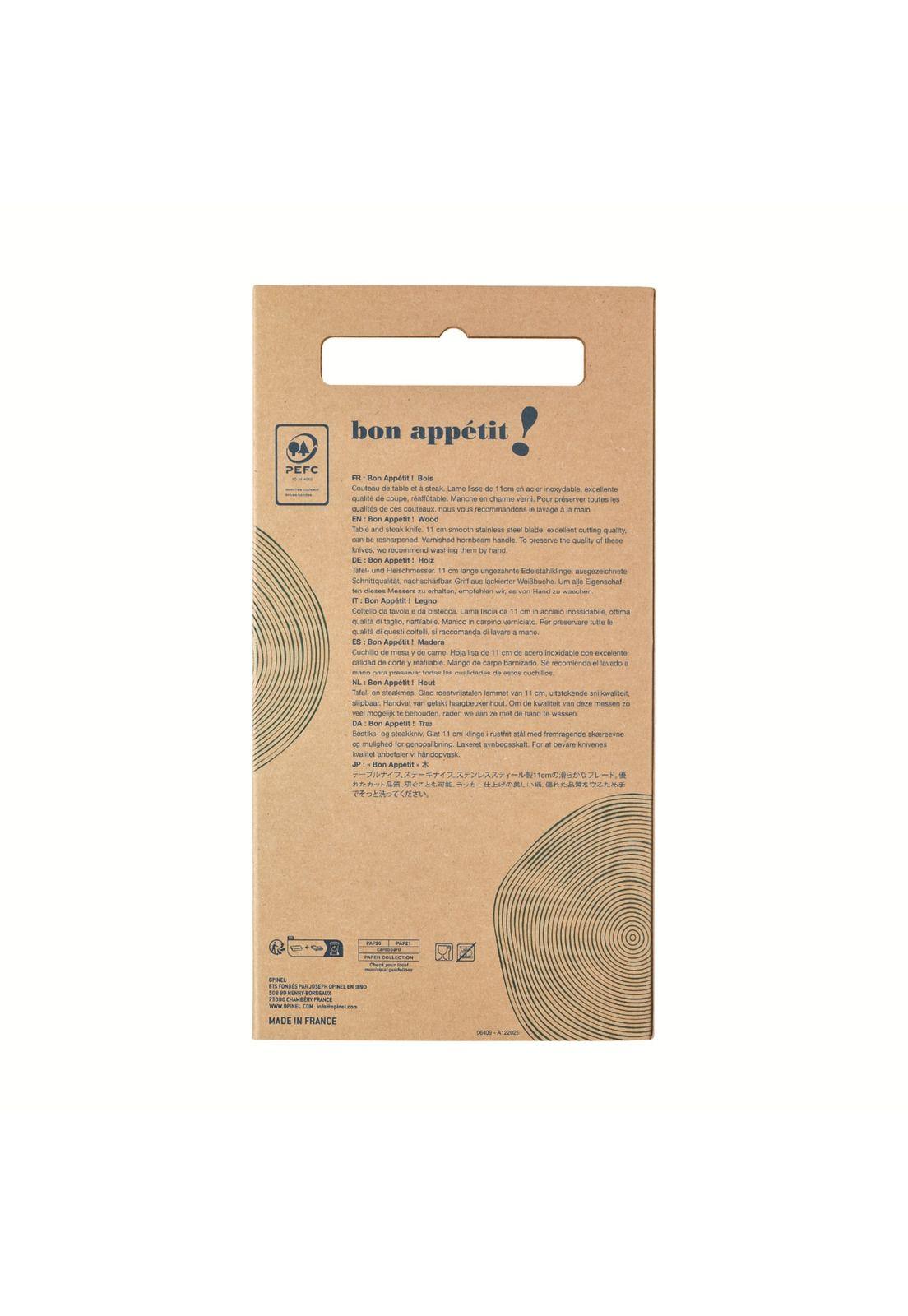 Cuchillos Opinel N°125 Bon Appétit Agrumes - 4 unidades-5
