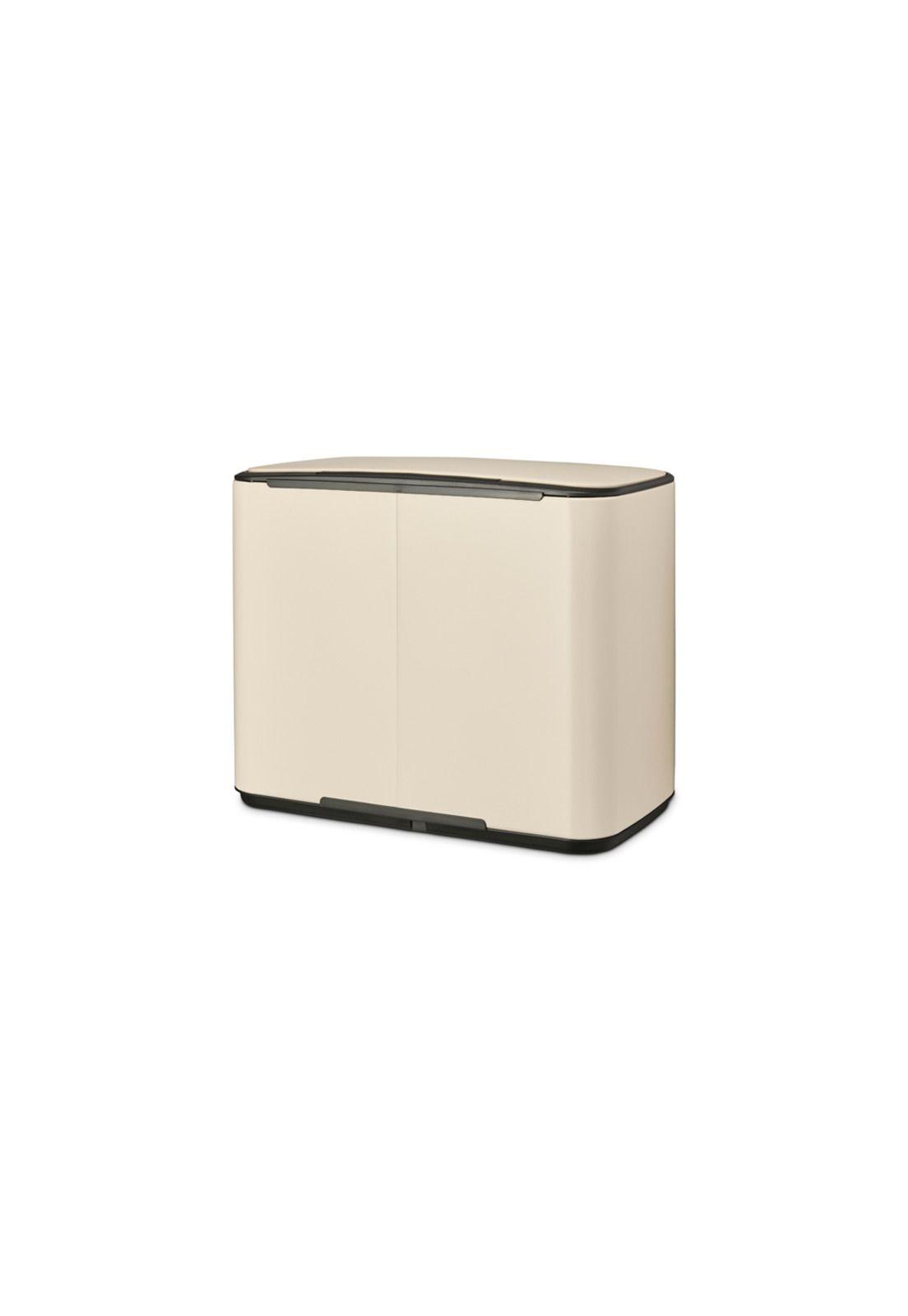Basurero Pedal Bo 3 x 11 Lt Soft Beige-1