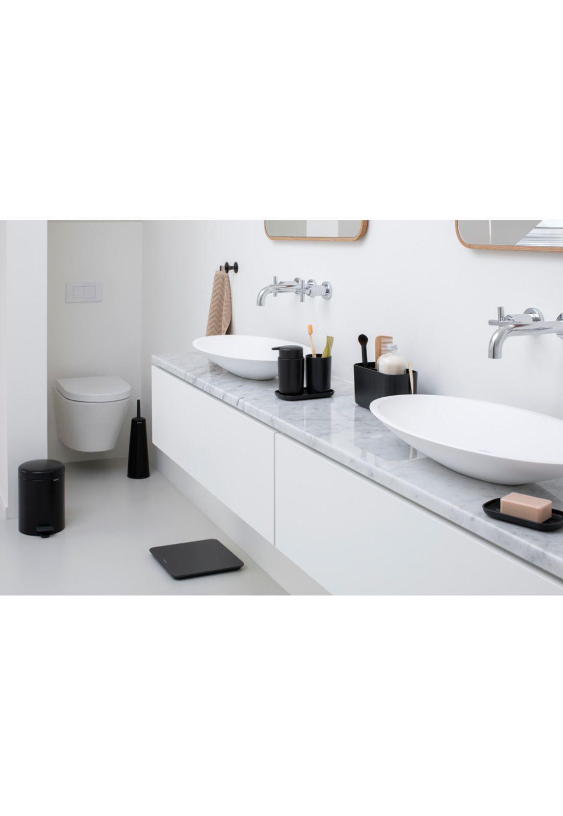 Set de 3 accesorios de baño ReNew Matt Black-2