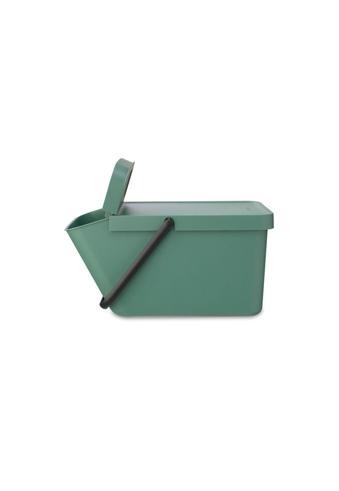 Basurero apilable Sort & Go 20 Lt Fir Green-3