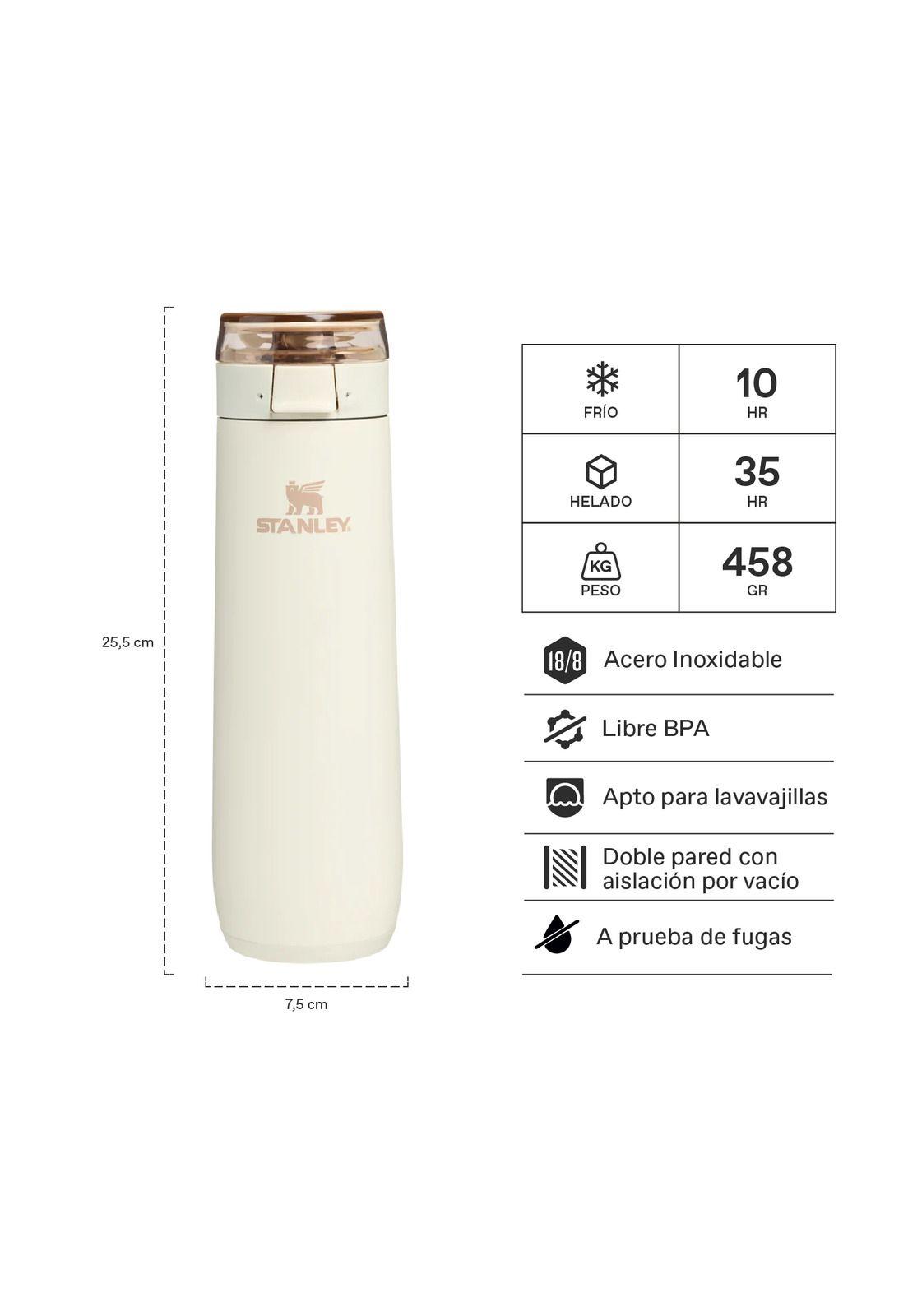 Botella Térmica Stanley Spring Bottle Crema | 591 ml-1
