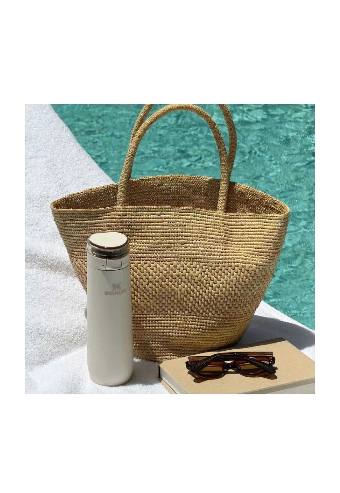 Botella Térmica Stanley Spring Bottle Crema | 591 ml-4