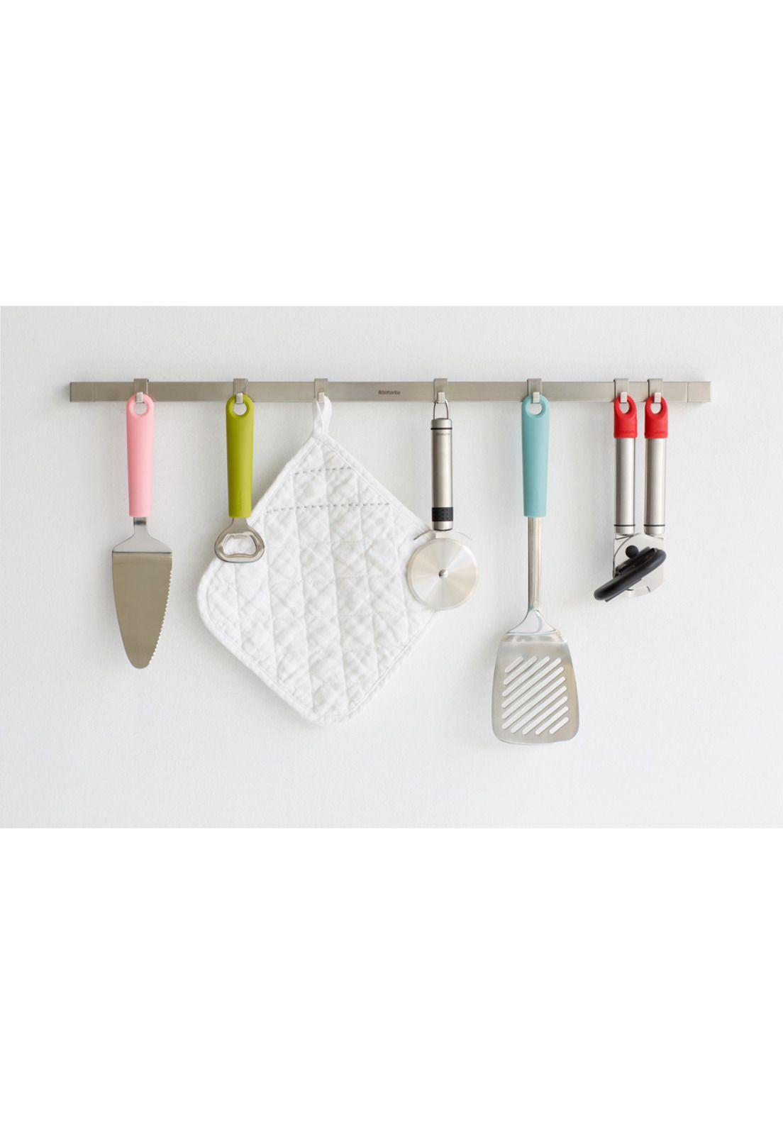 Barra pared 60 cm 7 ganchos Matt Steel-4