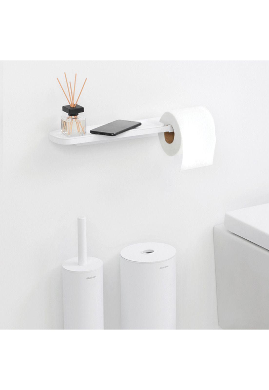 Portarrollos con estante MindSet White-4
