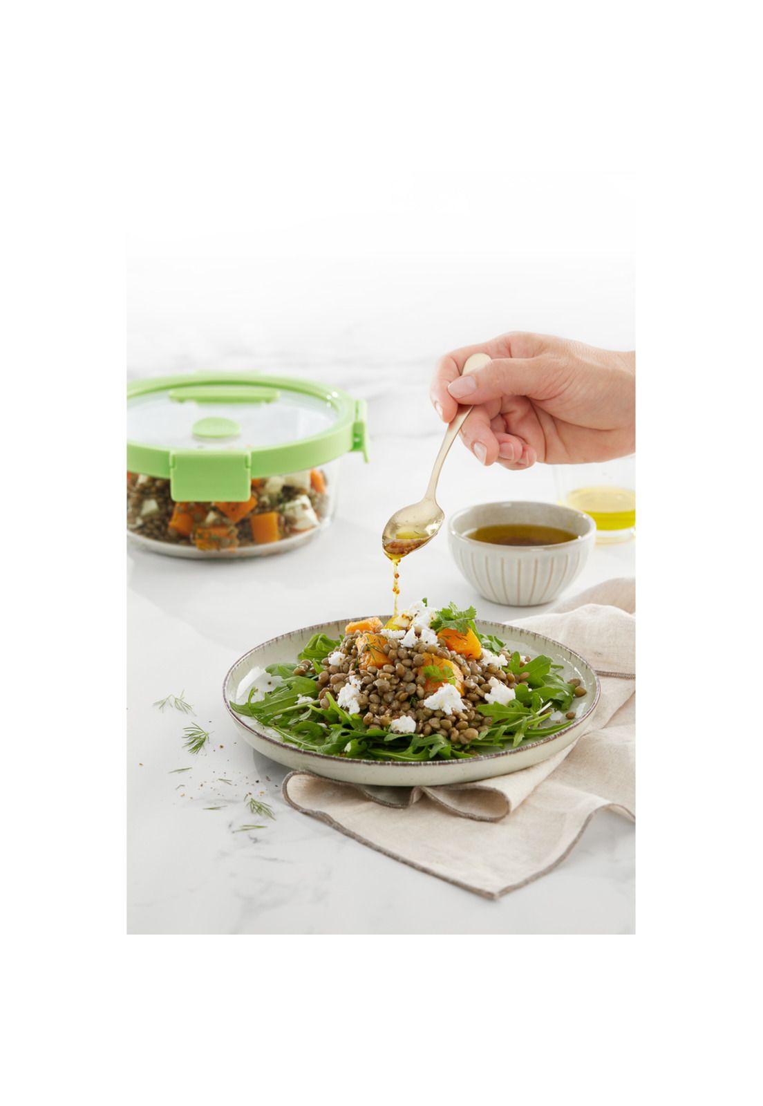 Recipiente hermético 100% de vidrio 950 ml Rojoondo-2