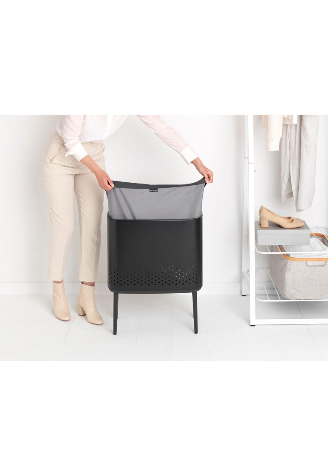 Contenedor para ropa Bo 60 Lt Matt Black-5