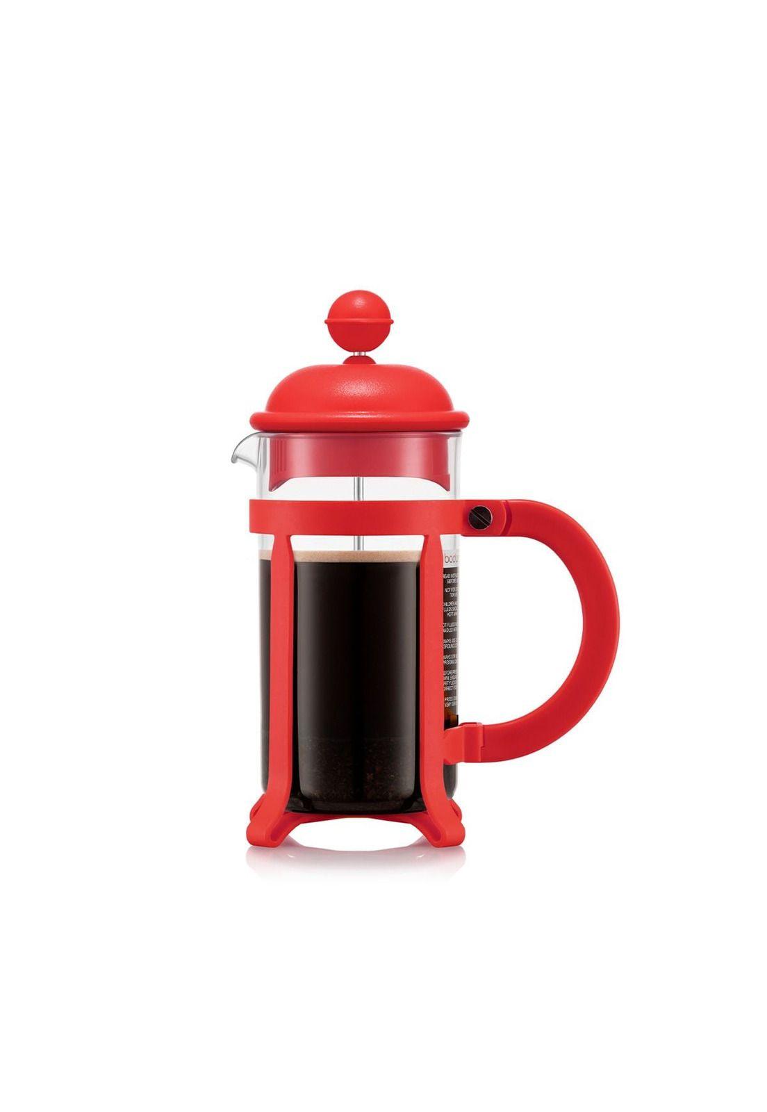Cafetera Prensa Francesa 350 ml, rojo-0