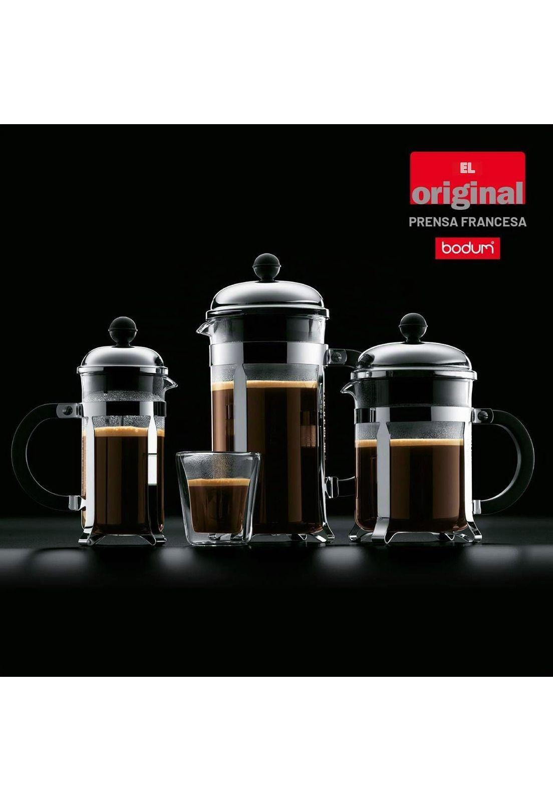 Cafetera Prensa Francesa 350 ml, rojo-1