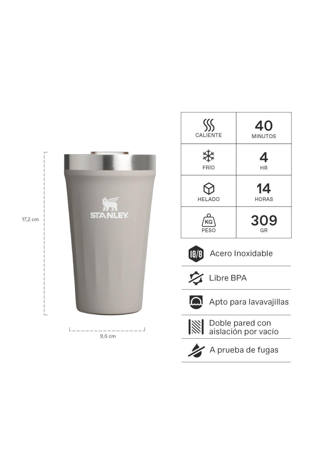 Vaso de Cerveza Everyday Sage Grey | 473 ml-1