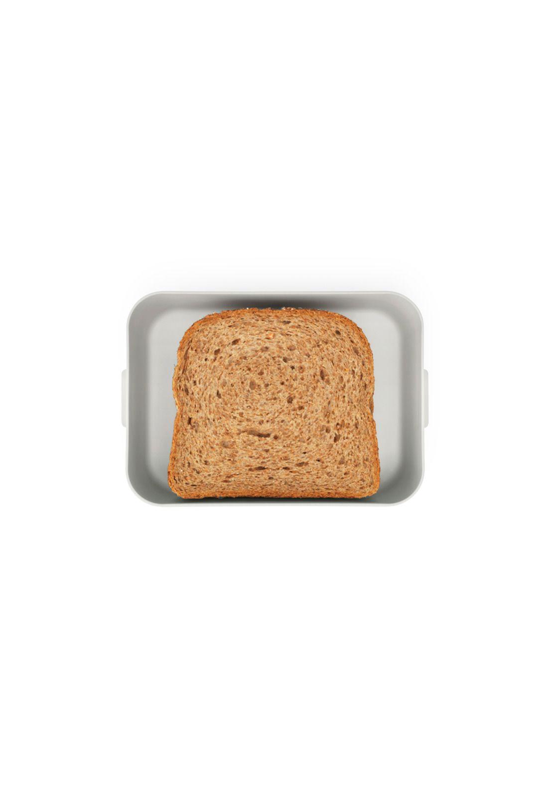 Contenedor para almuerzo Make & Take Mediano Light Grey-4